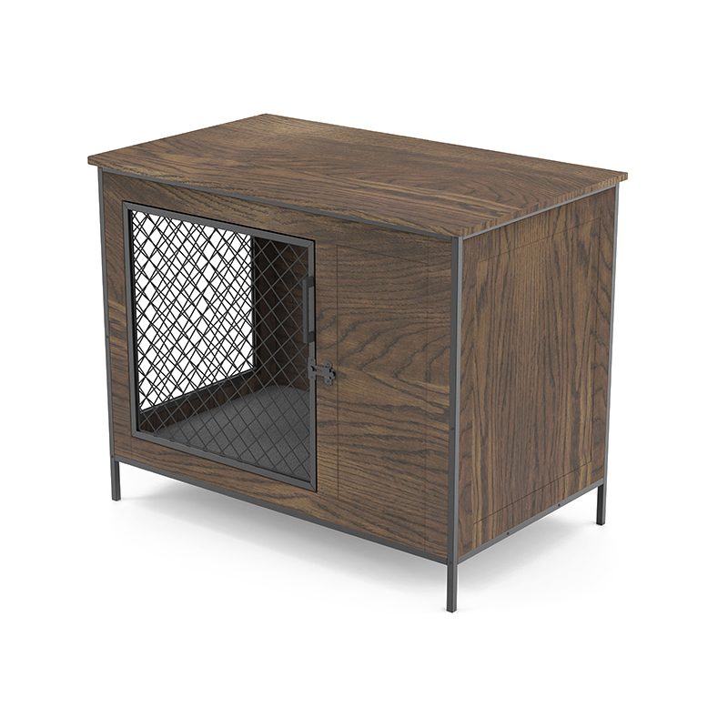 میز سرپوشیده سگ داخلی میز قفس سگ مبلمان چوبی میز سرپوشیده سگ داخلی میز قفس سگ مبلمان چوبی