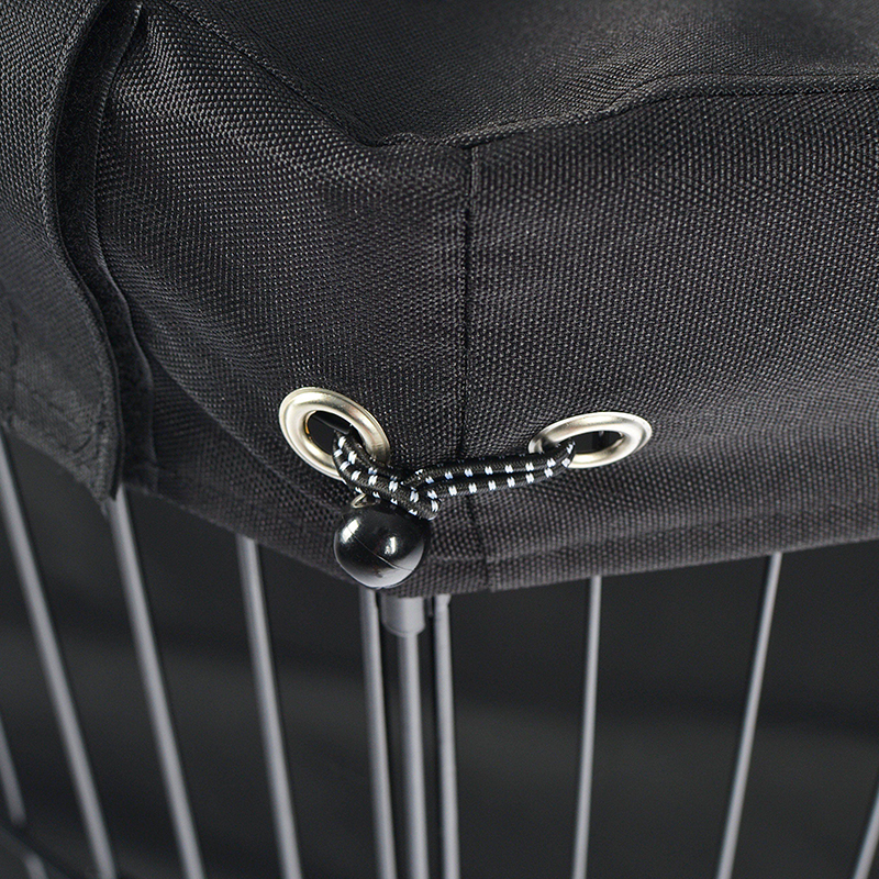 8-PANEL TOLKIBLE STEAL DOG PLAYPEN با پوشش بالا و پد پایین 8-PANEL TOLKIBLE STEAL DOG PLAYPEN با پوشش بالا و پد پایین