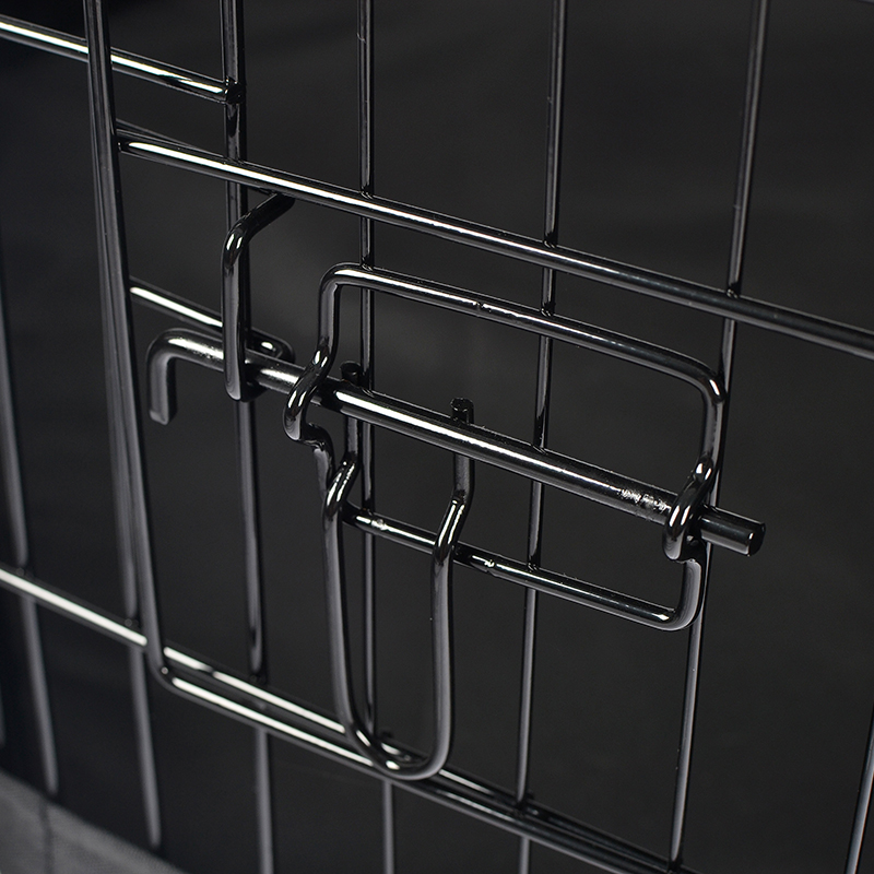 8-PANEL TOLKIBLE STEAL DOG PLAYPEN با پوشش بالا و پد پایین 8-PANEL TOLKIBLE STEAL DOG PLAYPEN با پوشش بالا و پد پایین