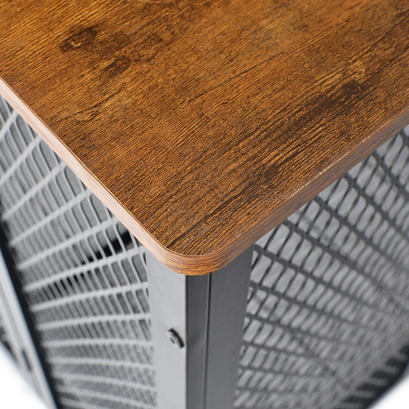 قفس سگ مبلمان چوبی با وظیفه سنگین را باز کنید قفس سگ مبلمان چوبی با وظیفه سنگین را باز کنید