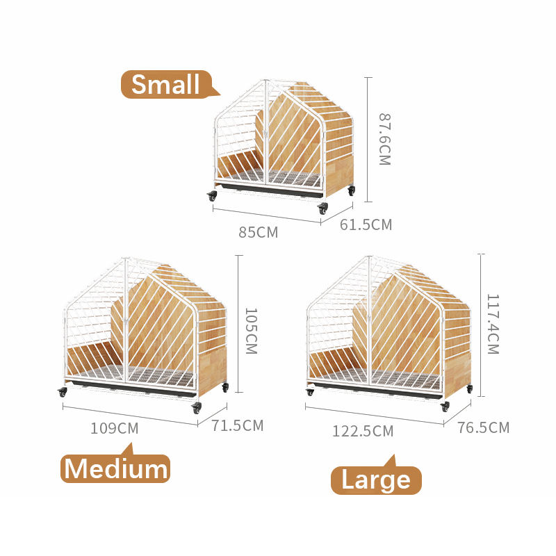 قفس سگ بزرگ استیل داخلی قفس سگ بزرگ استیل داخلی