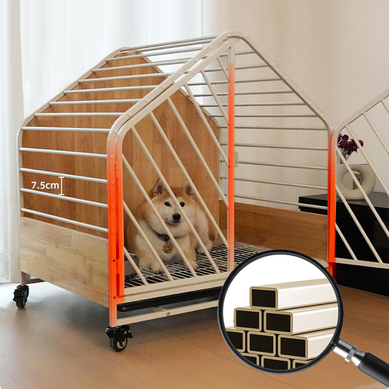 قفس سگ بزرگ استیل داخلی قفس سگ بزرگ استیل داخلی