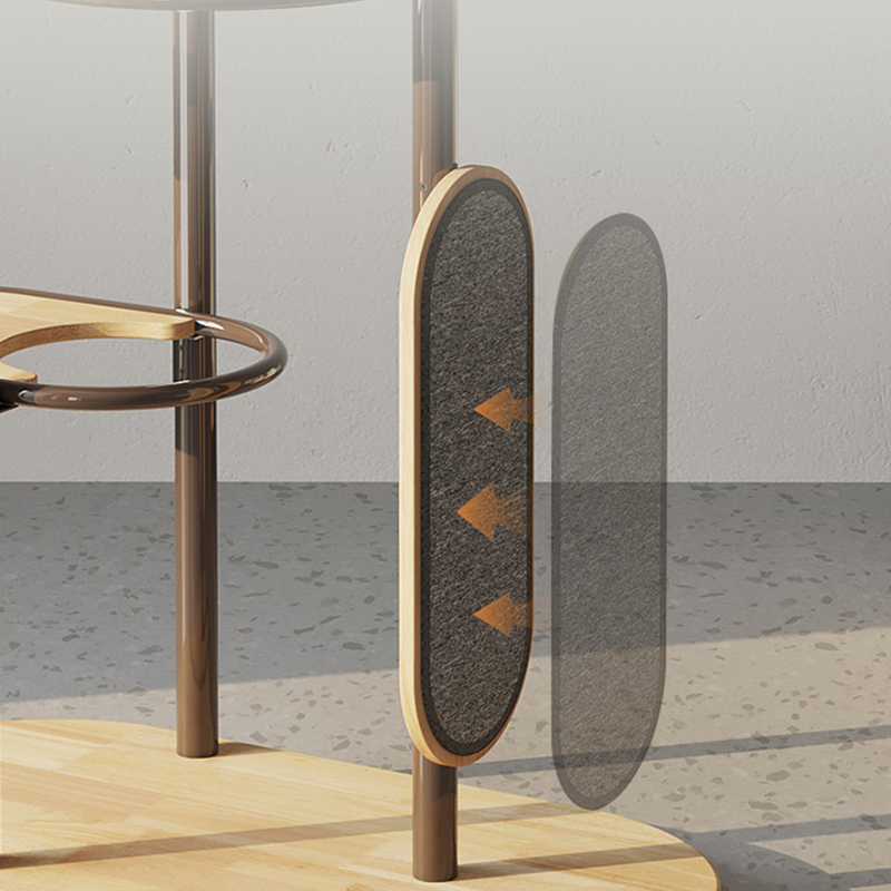 کف تا سقف بلند لاستیکی چوب لاستیکی چوب درخت گربه درخت کاندو با سبد خواب کف تا سقف بلند لاستیکی چوب لاستیکی چوب درخت گربه درخت کاندو با سبد خواب