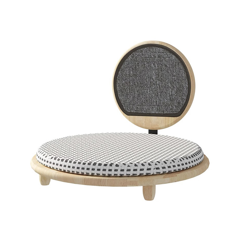 لانه بستر گربه دنج چوب جامد با تخته خراش