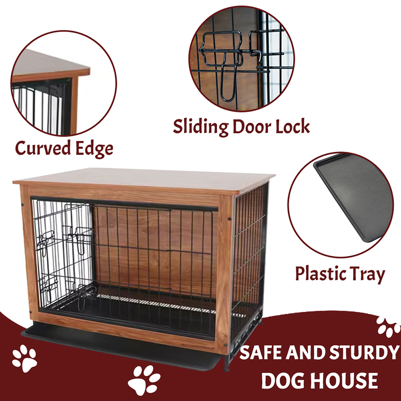 جعبه سگ به سبک فلزی بزرگ داخلی جعبه سگ به سبک فلزی بزرگ داخلی