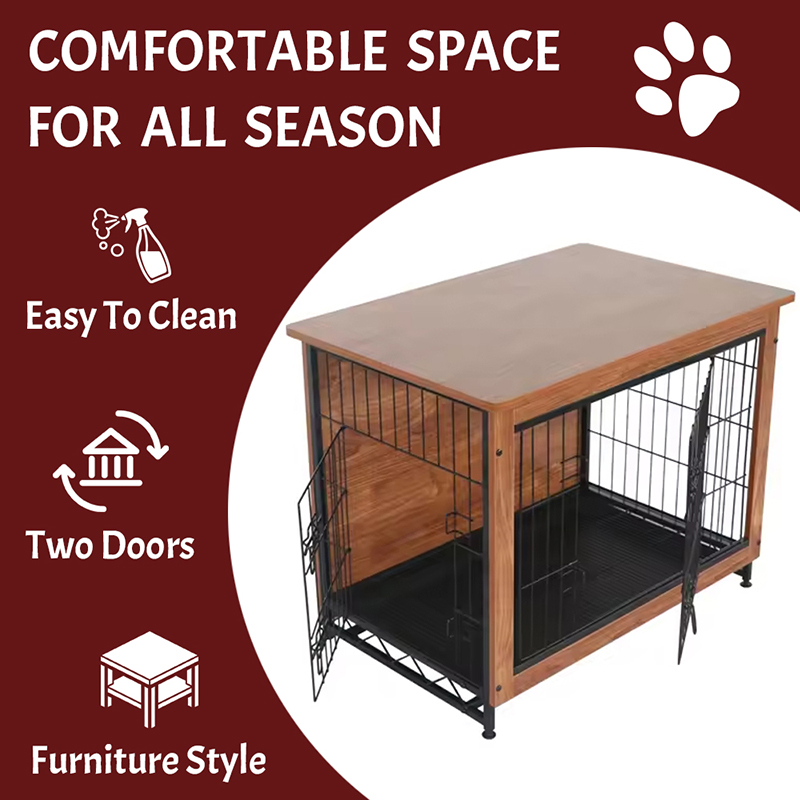 جعبه سگ به سبک فلزی بزرگ داخلی جعبه سگ به سبک فلزی بزرگ داخلی