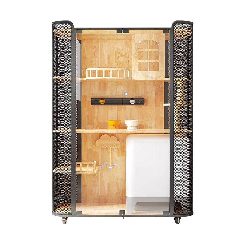 کابینت خانه گربه لاستیکی کابینت پانوراما قفس