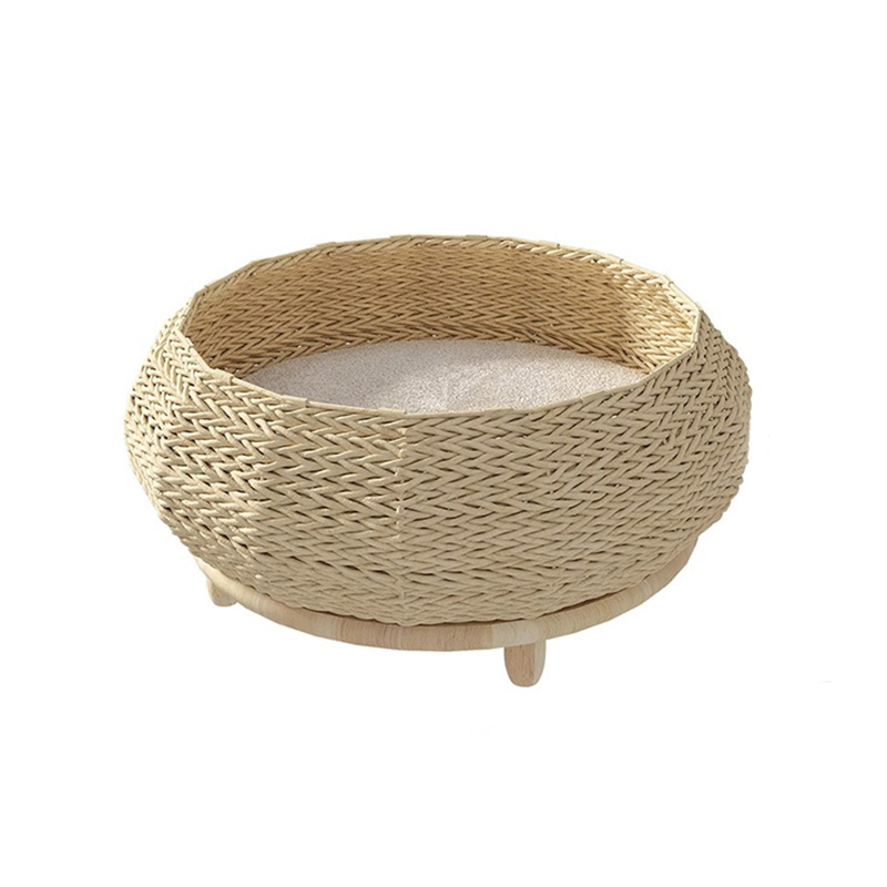 دستباف طبیعی دستباف لانه سگ گربه گربه بافته شده